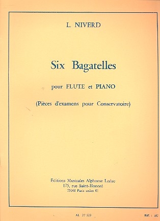 6 Bagatelles pour flte et piano