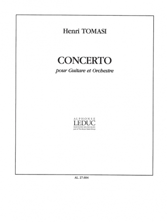 TOMASI CONCERTO(GUITARE ORCHESTRE) GUITARE ET PIANO