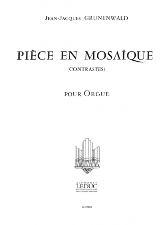 Pice en Mosaique pour orgue