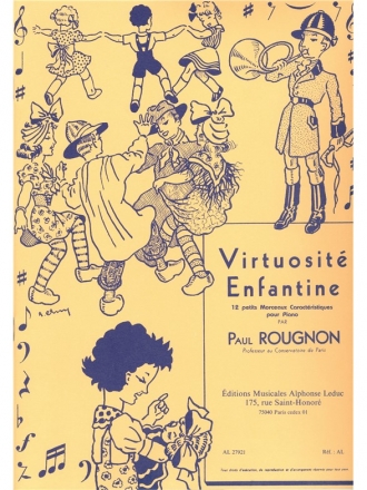 ROUGNON VIRTUOSITE ENFANT RECUEIL/PIANO