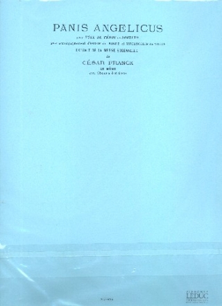 Panis Angelicus pour soprano (tenor) et orgue (violoncelle/harpe)