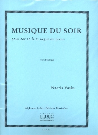 Musique du soir pour cor en fa et orgue ou piano