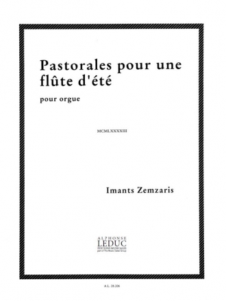 ZEMZARIS/DEKSNIS PASTORALES POUR UNE FLUTE D'ETE/ORGUE