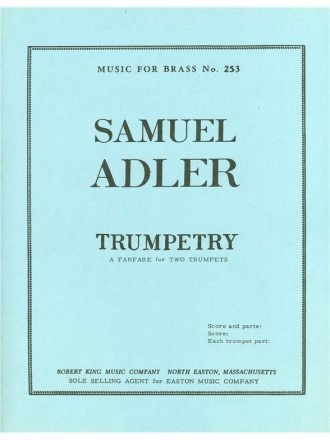 ADLER TRUMPETRY 2 TRUMPETS/SCORE AND PARTS(PTION/PTIES)MFB253