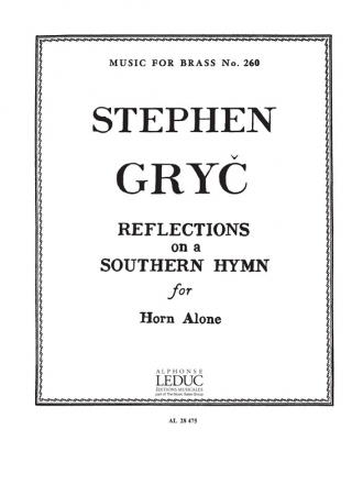 GRYC REFLECTIONS ON A SOUTHERN HYMN HORN(COR) ALONE(SEUL)MFB260