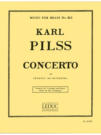 PILSS TRUMPET CONCERTO TRUMPET AND PIANO MFB822