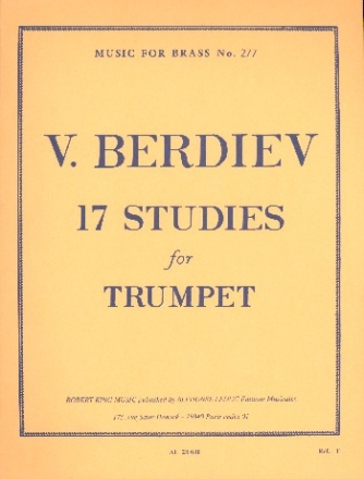 17 Studies for trumpet