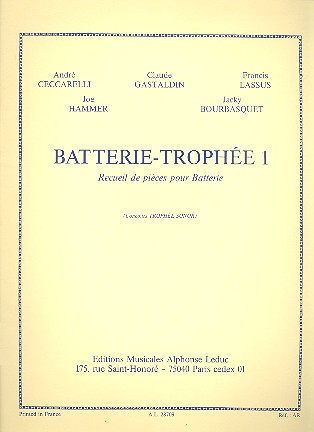 Batterie-trophe vol.1 pour batterie