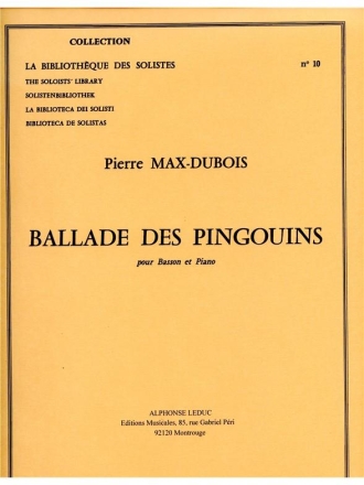 Ballade des pingouins pour basson et piano