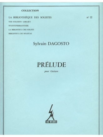 DAGOSTO PRELUDE GUITARE (LM022)