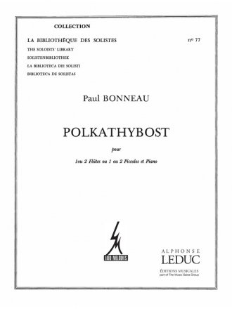 Polkathybost pour 1-2 flutes (1-2 piccolos) et piano score and parts