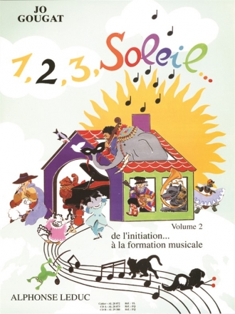 1, 2, 3, Soleil Vol.2 (+2CD's) de l'initation...  la fromation musicale