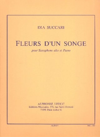 Fleurs d'un songe pour saxophone alto et piano