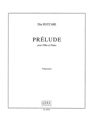 SUCCARI PRELUDE FLUTE ET PIANO