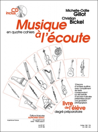 Musique  l'coute (+CD)  livre de l'lve