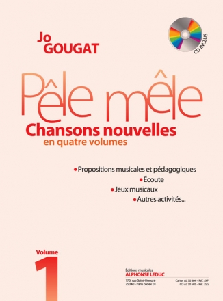 GOUGAT PELE MELE CHANSONS NOUVELLES/VOLUME 1 AVEC CD