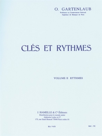 GARTENLAUB CLES ET RYTHMES VOLUME 2 RYTHMES