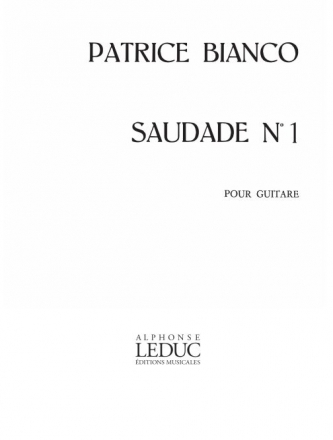 BIANCO SAUDADE N01 GUITARE