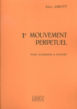 Mouvement perpetuel no.1 pour accordon de concert