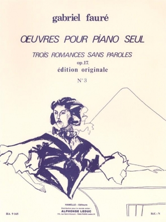 Romance sans paroles op.17,3 pour piano