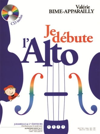 Je dbute l'alto (+CD) pour alto