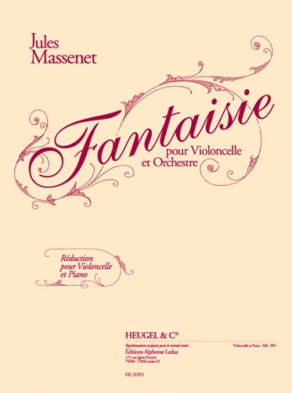 MASSENET FANTAISIE VIOLONCELLE ET PIANO