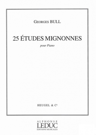 BULL 25 ETUDES MIGNONNES OP90 VOLUME 1 PIANO