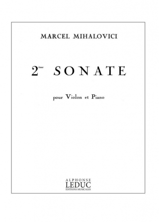 MIHALOVICI SONATE N02 VIOLON ET PIANO