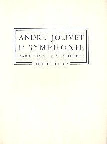 Symphonie no.2 pour orchestre partition de poche