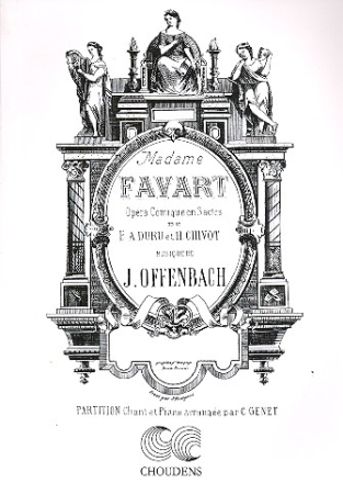 Madame Favart rduction chant et piano