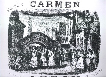 Carmen - Quadrille pour piano  4 mains