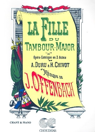 La fille du tambour-major rduction chant et piano (frz)