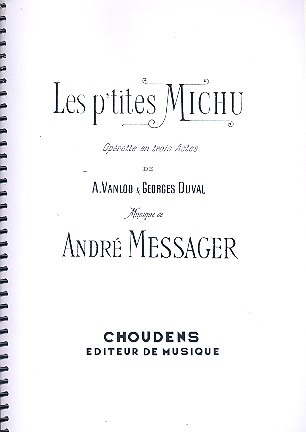 Les p'tites michu rduction chant et piano