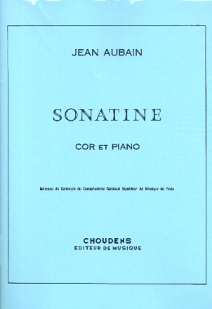 Sonatine pour cor et piano