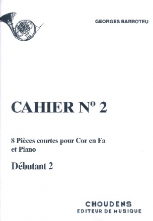 8 pices courtes vol.2 pour cor en fa et piano