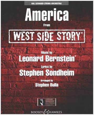 America fr Streichorchester Partitur und Stimmen