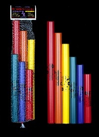 Musikgarten Boomwhackers BW-PG, C-Dur, pentatonisches Set  Instrument bestehend aus 6 Rhren C'-D'-E'-G'-A'-C''