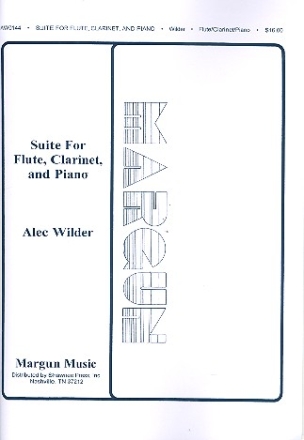 Suite for flute, clarinet and piano score and parts