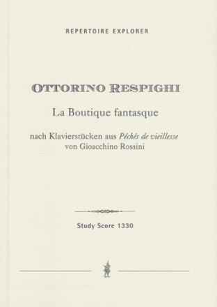 La Boutique fantasque fr Orchester Studienpartitur