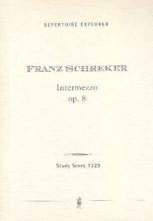 Intermezzo op.8 fr Streichorchester Studienpartitur