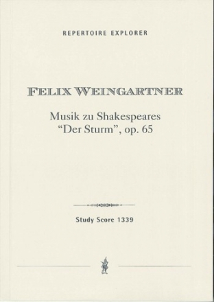 Weingartner, Felix Sturm - Suite op.65 Studienpartitur