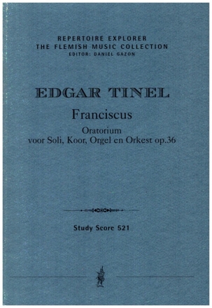 Franciscus op.36 fr Orchester Studienpartitur