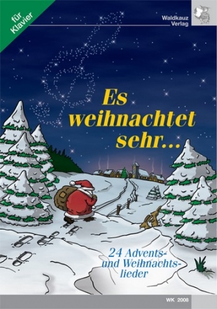 Es weihnachtet sehr fr Klavier