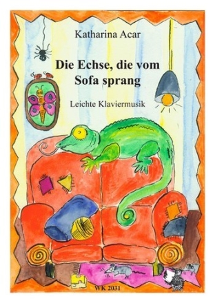 Die Echse die vom Sofa sprang fr Klavier