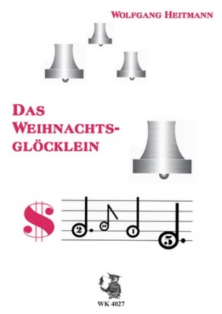 Das Weihnachtsglcklein fr 2 Instrumente im Violinschlssel und Bass-Instrument Spielpartitur