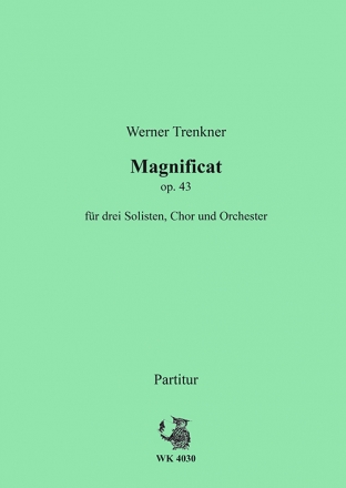 Trenkner, Werner Magnificat, op. 43 Partitur