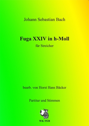 Bcker, Horst-Hans Fuga XXIV in h-moll - fr Streichorchester