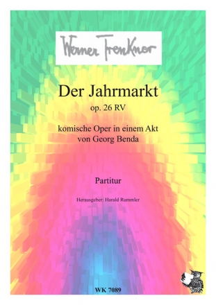 trenkner, werner der jahrmarkt op. 26 (benda) - ouvertre - partitur