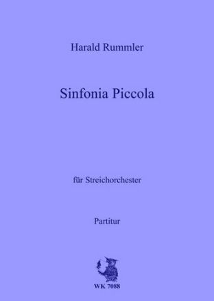 Rummler, Harald Sinfonia Piccola - fr Streicher - Partitur