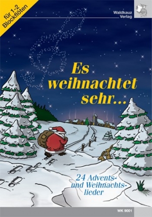 Hrle, Wolf-Dietrich Es weihnachtet sehr  1-2 Sopranblockflten